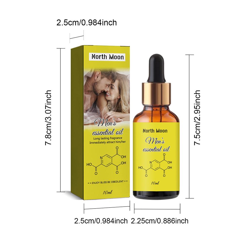 Profumo al Feromone da Uomo 1/3/5 Pezzi Profumo Intenso Collezione Olio Essenziale al Feromone per Uomo per Attrarre le Donne
