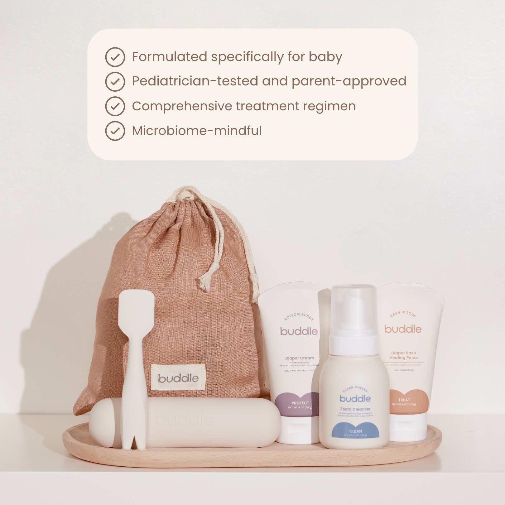 Buddle Diaper Rash System Essentials Kit