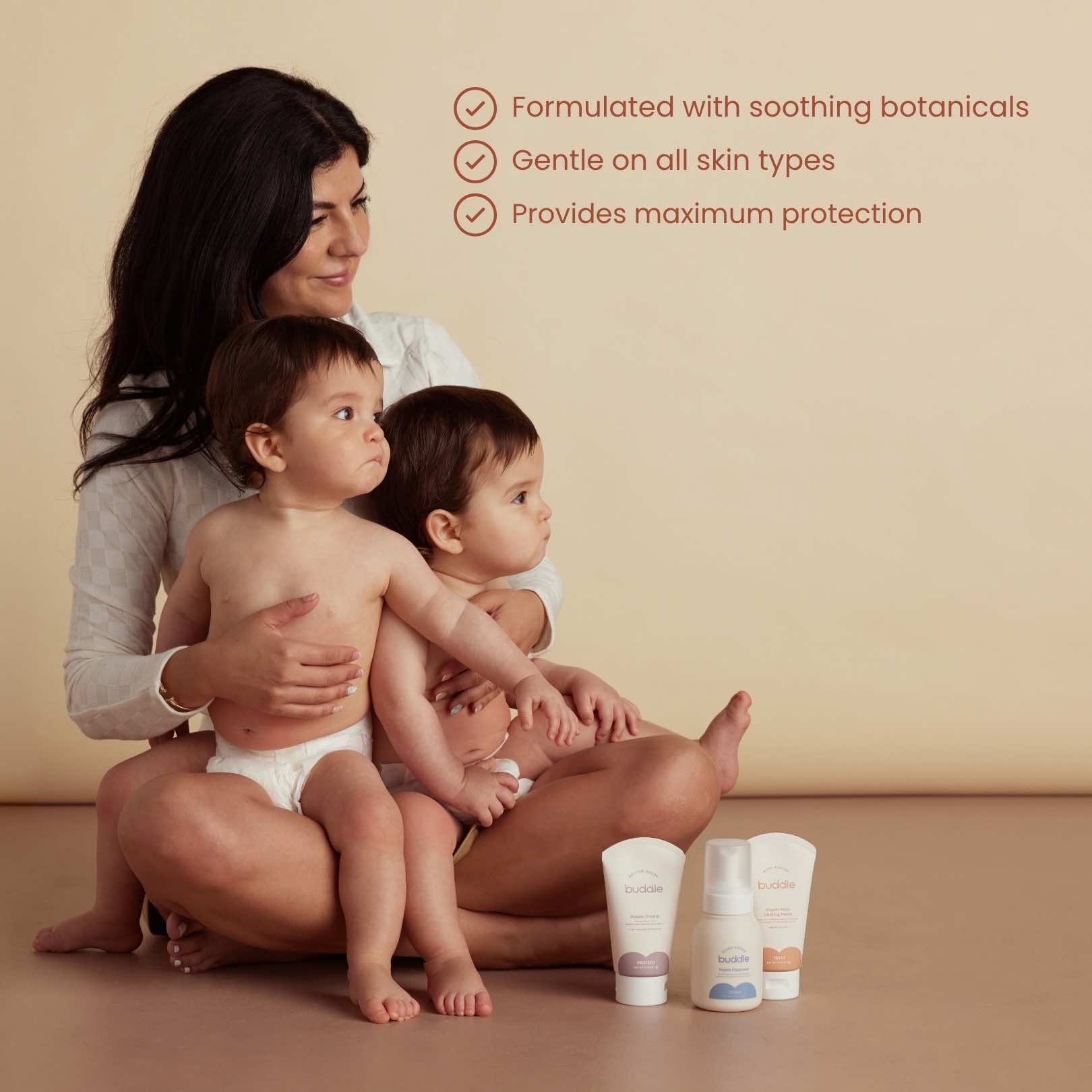 Buddle Diaper Rash System Essentials Kit