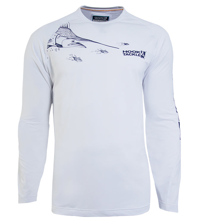 Herren Marlin Chase Langarm-Anglershirt