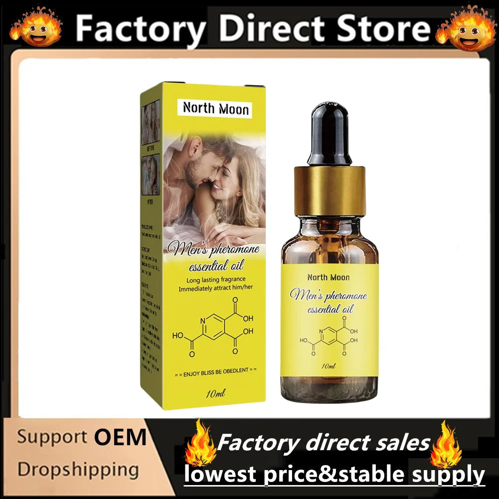 Profumo al Feromone da Uomo 1/3/5 Pezzi Profumo Intenso Collezione Olio Essenziale al Feromone per Uomo per Attrarre le Donne
