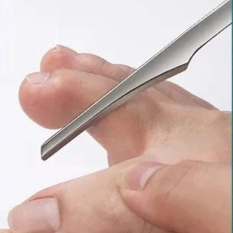 1 pz Strumenti per Pedicure Kit Professionale in Acciaio Inossidabile Lima per Piedi Rimuovi Pelle Morta Raschietto per Piedi Strumento per la Cura dei Piedi Nuovo