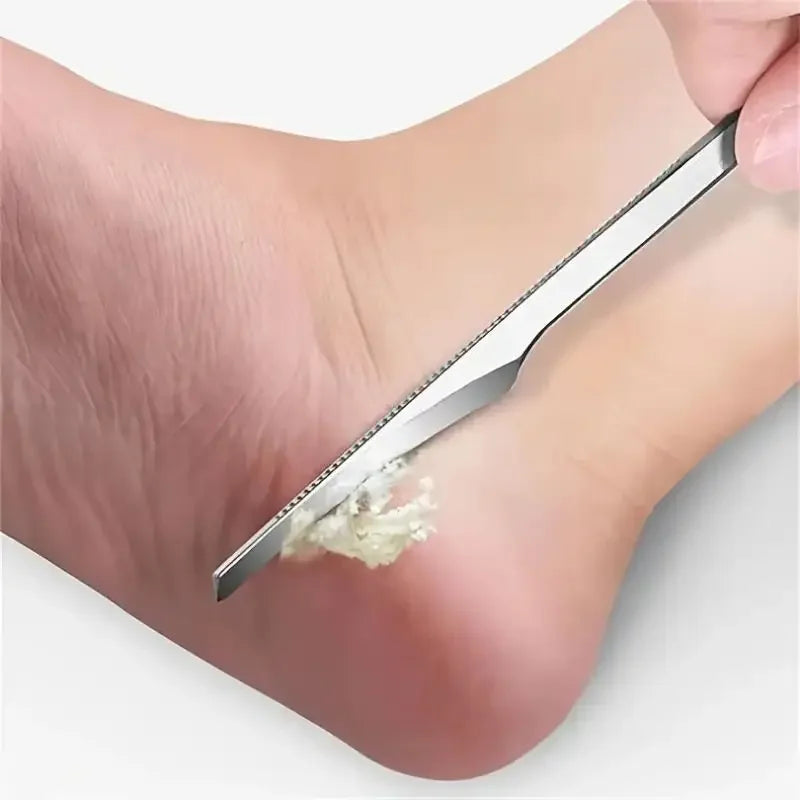 1 pz Strumenti per Pedicure Kit Professionale in Acciaio Inossidabile Lima per Piedi Rimuovi Pelle Morta Raschietto per Piedi Strumento per la Cura dei Piedi Nuovo