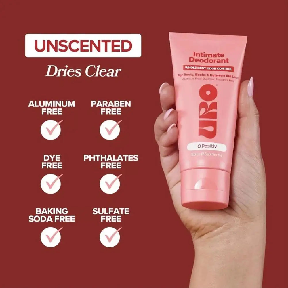Deodorante Naturale per Donna e Uomo - Controllo degli Odori per Tutta la Giornata - Cura Intima e Ascellare - Idratante e Riequilibrante del pH