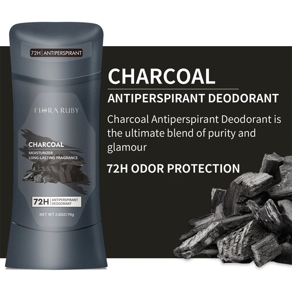 Deodorante all'Alluminio da Uomo Alta Resistenza Protezione dal Sudore 72H Protezione dagli Odori Freschezza 24/7 Profumo Duraturo, Profumo Pure Sport 74g