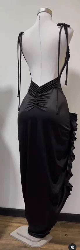 2025 Vestito Donna Elegante Moda Bellissimi Abiti da Donna Abiti da Sera da Festa Abito da Donna Y2K Sexy Senza Schienale All'Americana