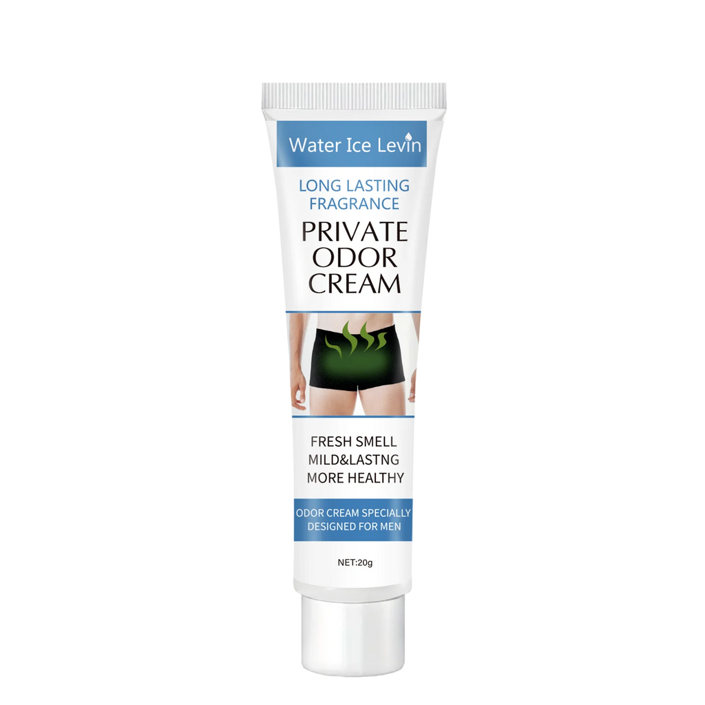 Men's Private Deodorant Cream - Long-Lasting Freshness and Smell Control, Gentle and Moisturizing, Designed for Men with Unique Smell - Keep Your Body Fresh and Confident All Day Long