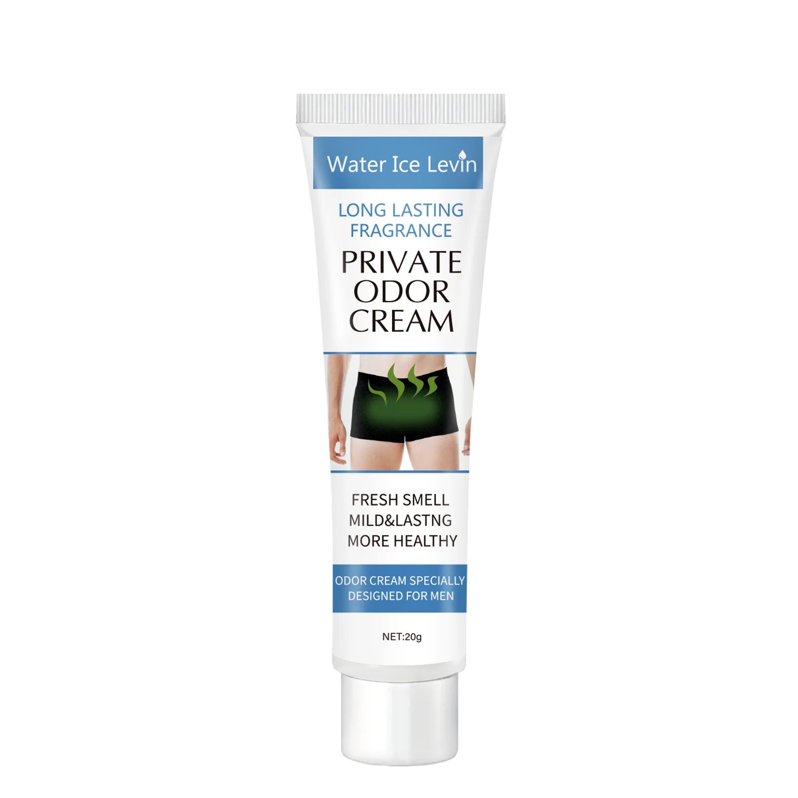 Men's Private Deodorant Cream - Long-Lasting Freshness and Smell Control, Gentle and Moisturizing, Designed for Men with Unique Smell - Keep Your Body Fresh and Confident All Day Long