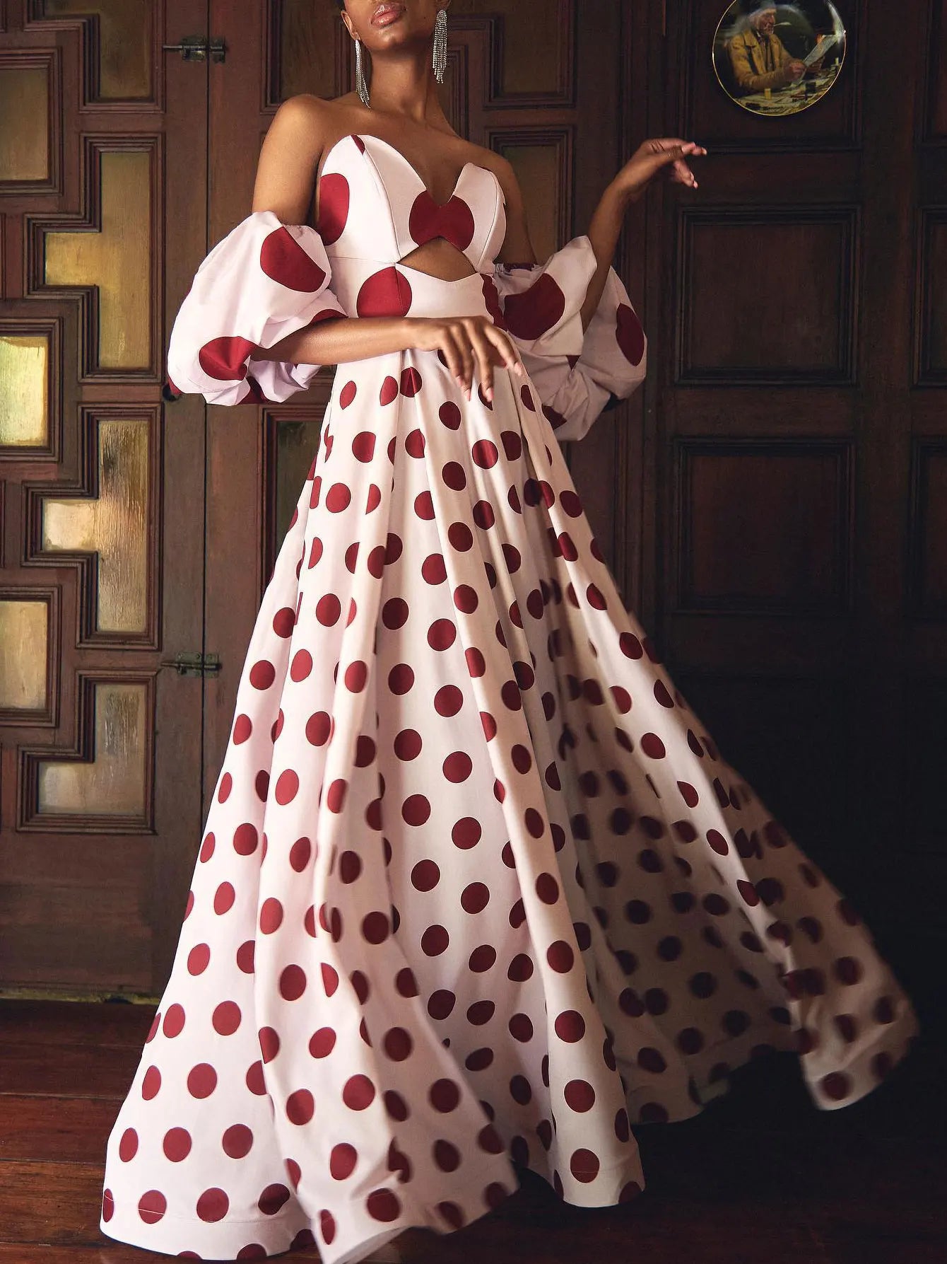 Vestiti lunghi eleganti da donna a maniche corte in saldo 2024, tinta unita stampata, cut-out, per feste, vestito che slancia per le vacanze, abbigliamento femminile