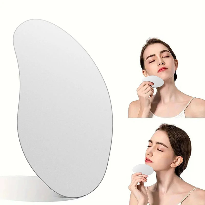 Strumenti di bellezza Rasoio per la pulizia del follicolo pilifero e dell'acne Spatola in acciaio inossidabile per punti neri Massaggio viso per la pelle Guasha Cura della pelle