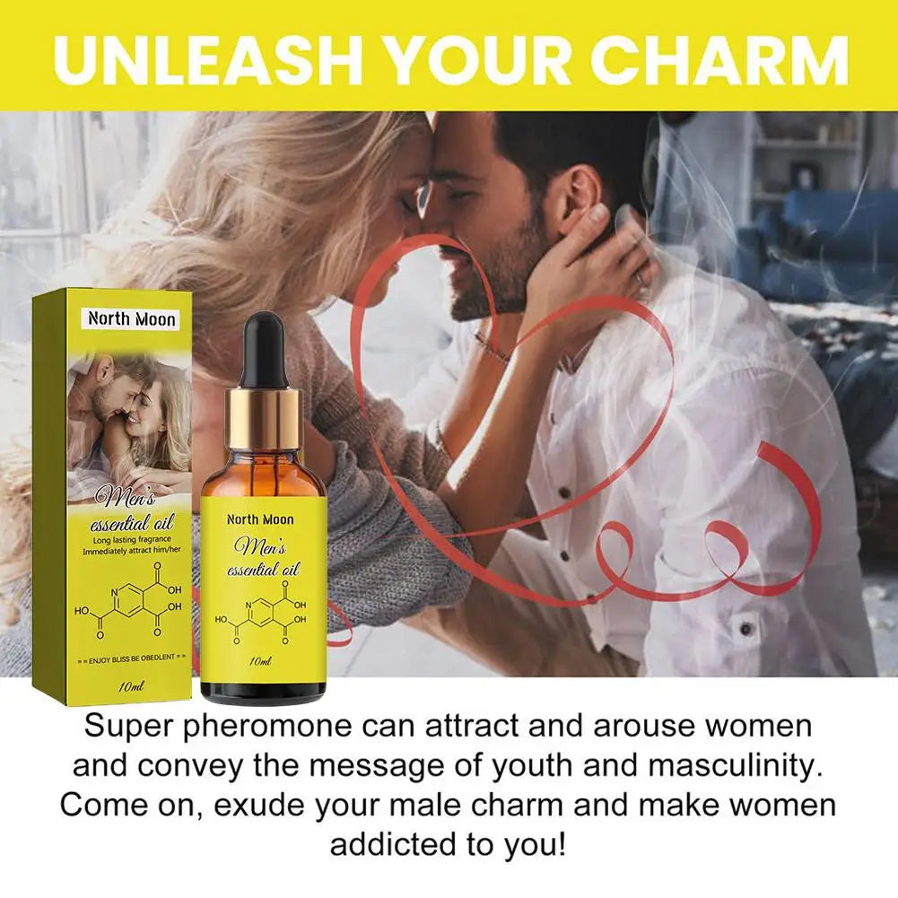 Profumo al Feromone da Uomo 1/3/5 Pezzi Profumo Intenso Collezione Olio Essenziale al Feromone per Uomo per Attrarre le Donne