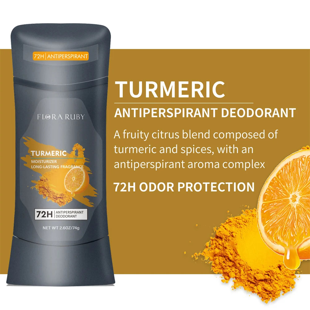 Deodorante all'Alluminio da Uomo Alta Resistenza Protezione dal Sudore 72H Protezione dagli Odori Freschezza 24/7 Profumo Duraturo, Profumo Pure Sport 74g