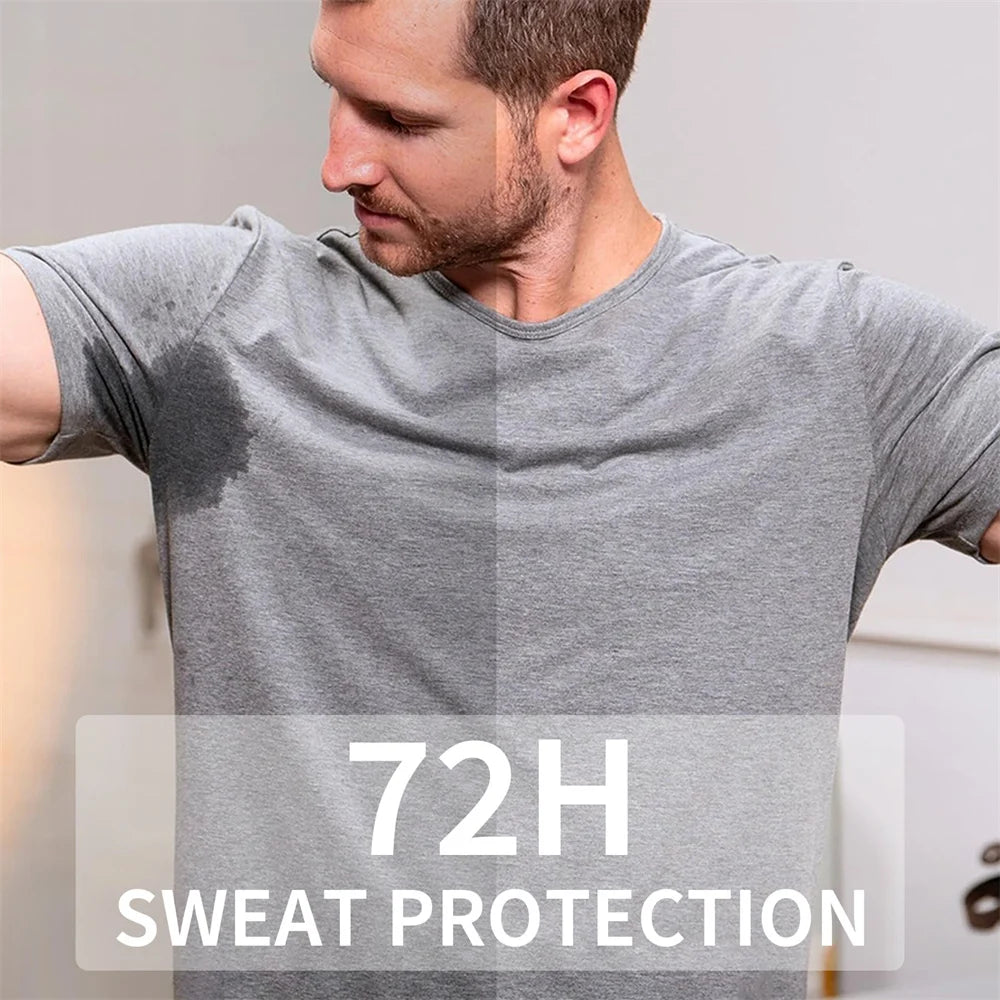 Deodorante all'Alluminio da Uomo Alta Resistenza Protezione dal Sudore 72H Protezione dagli Odori Freschezza 24/7 Profumo Duraturo, Profumo Pure Sport 74g