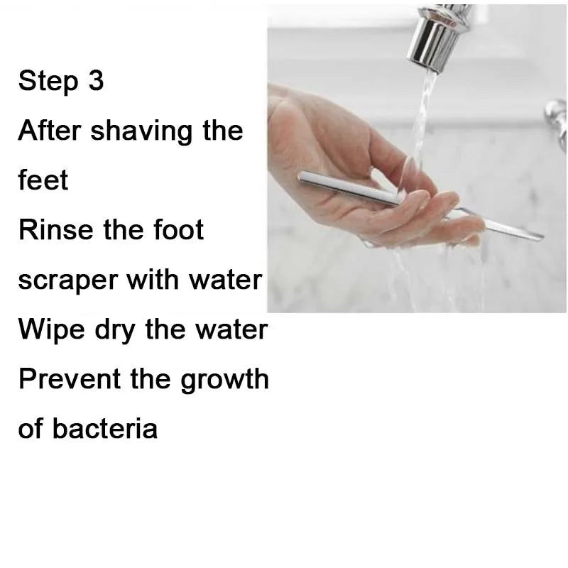 1 pz Strumenti per Manicure Pedicure Rasoio per Unghie dei Piedi Kit Coltelli per Pedicure Piedi Rimuovi Calli Lima per Calli Strumenti per la Cura dei Piedi Morti