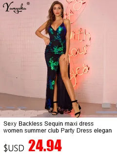 Abito lungo estivo sexy in pizzo a rete trasparente da donna, abito di lusso senza schienale per club, feste di compleanno, da sera, vestiti lunghi, vestiti