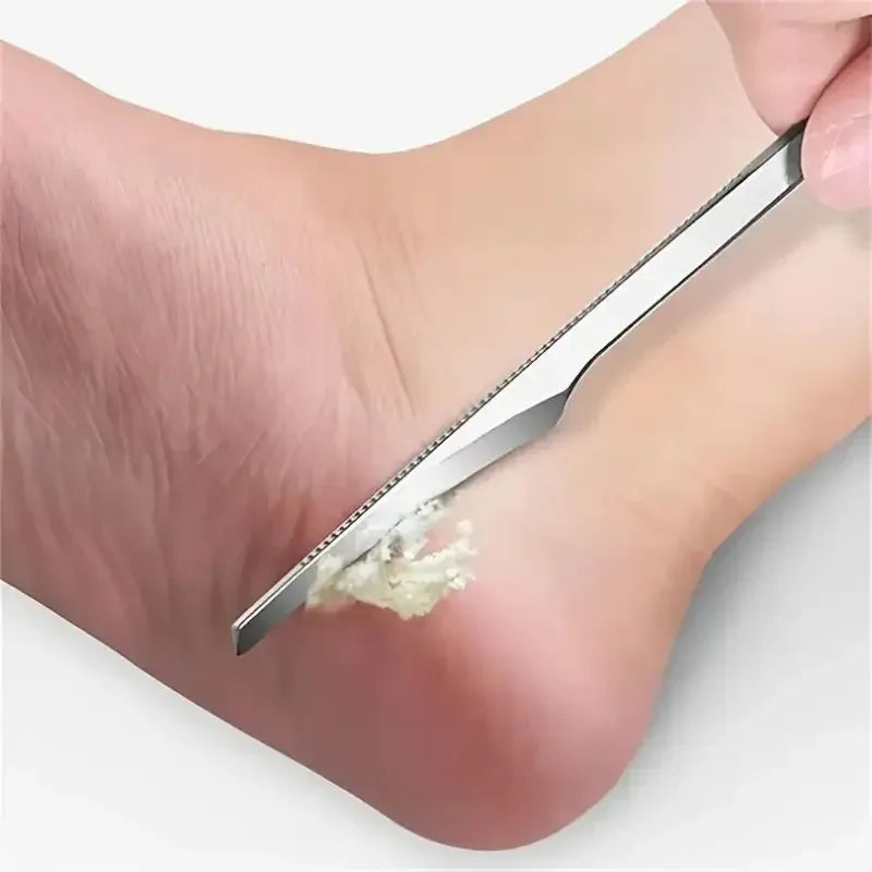 1 pz Strumenti per Pedicure Kit Professionale in Acciaio Inossidabile Lima per Piedi Rimuovi Pelle Morta Raschietto per Piedi Strumento per la Cura dei Piedi Nuovo