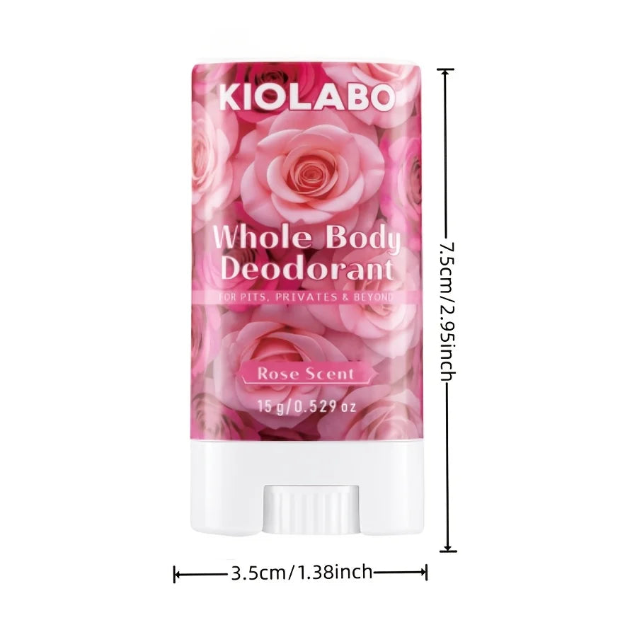 15g crema deodorante, compatta e portatile, controllo degli odori a lunga durata 72 ore, freschezza per tutto il giorno, aumenta la fiducia, adatta