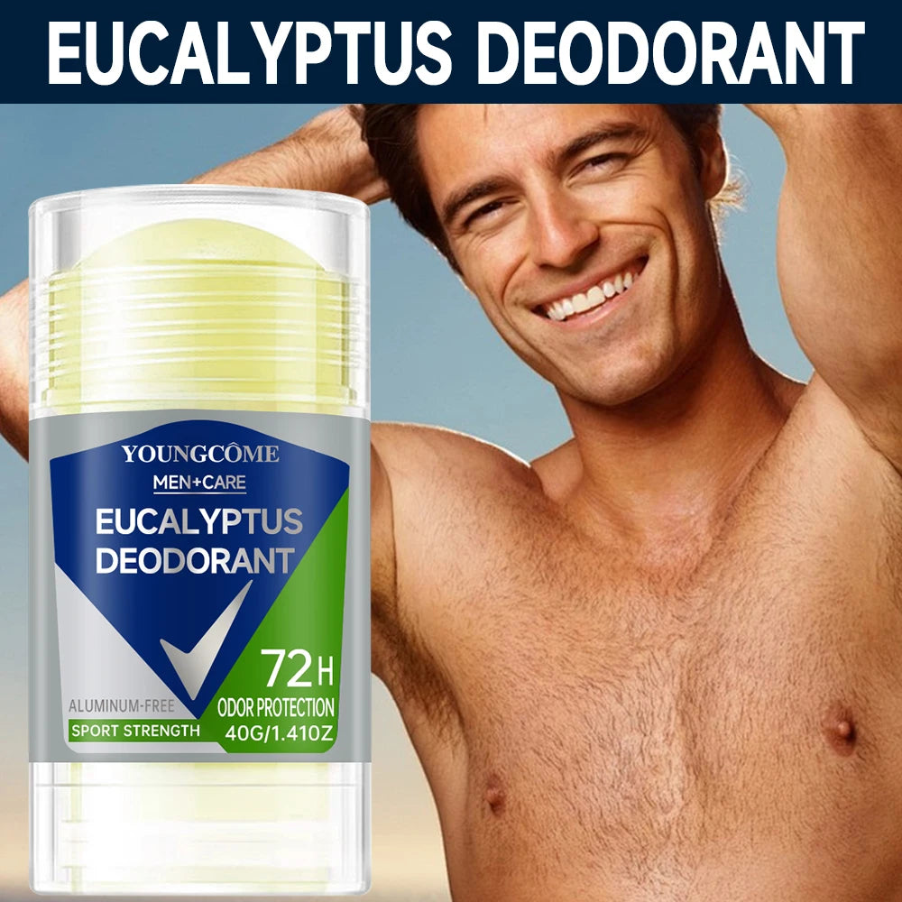 Deodorante da Uomo Roll-on Riduce la Sudorazione Elimina gli Odori Deodorante per Ascelle a Lunga Durata Asciugatura Rapida Portatile Rinfrescante