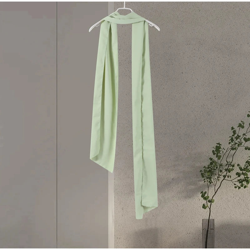Elegante Abito Lungo con Nastro, Sciarpa Patchwork, Spacco Laterale, Abiti a Tubino per Donna, Top Estivi Gialli da Spiaggia, Abiti da Vacanza per Signora