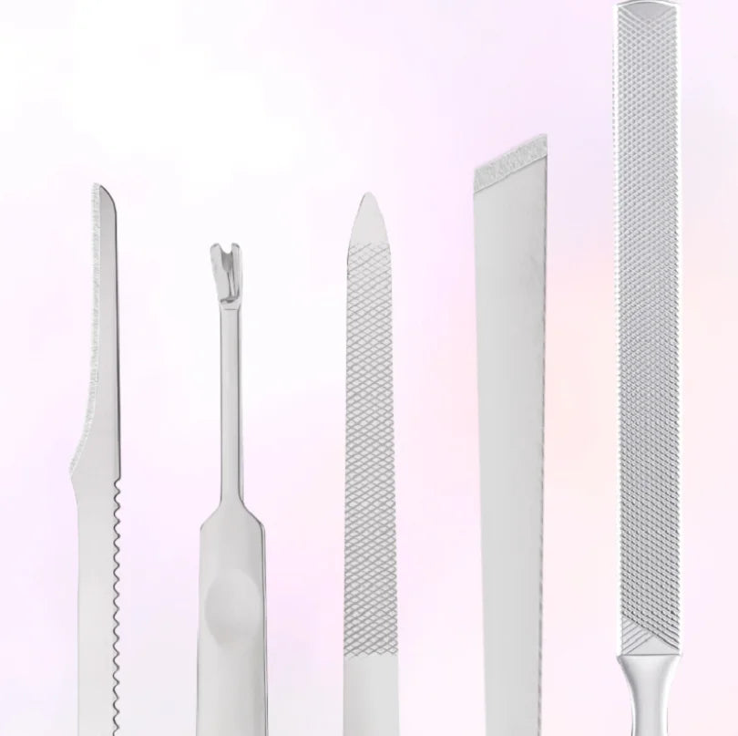 Kit Strumenti per Manicure e Pedicure - Rimuovi Calli, Raspa per Piedi, Coltello per Pedicure, Lima per Unghie dei Piedi, Rimuovi Pelle Morta - Strumenti per la Cura dei Piedi