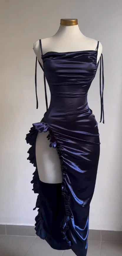 2025 Vestito Donna Elegante Moda Bellissimi Abiti da Donna Abiti da Sera da Festa Abito da Donna Y2K Sexy Senza Schienale All'Americana